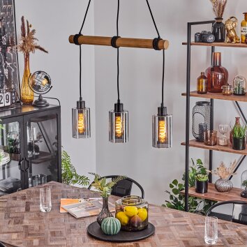 Hunouri Pendant Light Ecru, 3-light sources