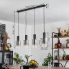 Sambour Pendant Light black, 4-light sources