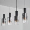 Sambour Pendant Light black, 4-light sources