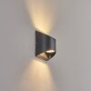 Suriyaco Outdoor Wall Light LED black, 2-light sources