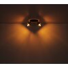 Globo MILLEY Wall Light brass, black, 2-light sources