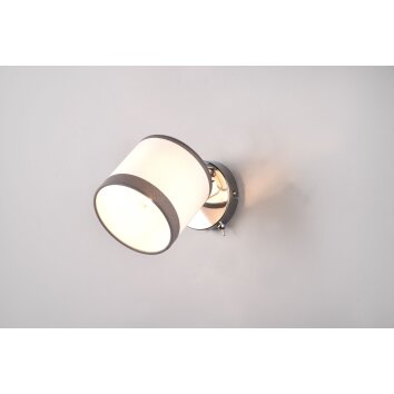 Reality DAVOS Wall Light chrome, 1-light source