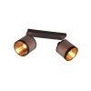 Reality DAVOS Ceiling Light Taupe, 2-light sources