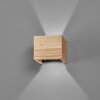 Fischer & Honsel Paloma Wall Light LED Light wood, 2-light sources