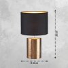 Fischer & Honsel Bronz Table lamp bronze, 1-light source