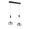 Fischer & Honsel Arosa Pendant Light LED black, 2-light sources