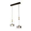 Fischer & Honsel Lavin Pendant Light LED black, 2-light sources