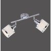 Leuchten-Direkt ACCOR Ceiling Light silver, 2-light sources