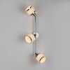 Leuchten-Direkt ACCOR Ceiling Light silver, 3-light sources