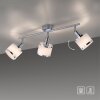 Leuchten-Direkt ACCOR Ceiling Light silver, 3-light sources
