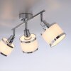 Leuchten-Direkt ACCOR Ceiling Light silver, 3-light sources