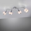 Leuchten-Direkt ACCOR Ceiling Light silver, 4-light sources