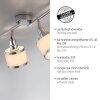 Leuchten-Direkt ACCOR Ceiling Light silver, 4-light sources