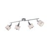 Leuchten-Direkt ACCOR Ceiling Light silver, 4-light sources