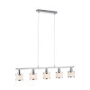 Leuchten-Direkt ACCOR Pendant Light silver, 5-light sources
