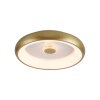 Leuchten-Direkt VERTIGO Ceiling Light LED gold, 1-light source, Remote control