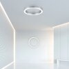 Paul Neuhaus PURE-LINES Ceiling Light LED silver, 1-light source, Remote control