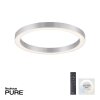 Paul Neuhaus PURE-LINES Ceiling Light LED silver, 1-light source, Remote control