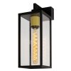 Lucide LAURENS Outdoor Wall Light black, 1-light source