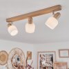 Sivol Ceiling Light matt nickel, sand-coloured, 3-light sources