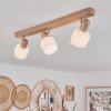 Sivol Ceiling Light matt nickel, sand-coloured, 3-light sources
