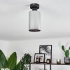 Hunouri Ceiling Light black, 1-light source