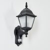 Naofe Outdoor Wall Light black, 1-light source, Motion sensor