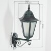 Hongkong Outdoor Wall Light green, black, 1-light source