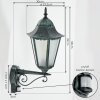 Hongkong Outdoor Wall Light green, black, 1-light source, Motion sensor