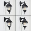 Naofe Outdoor Wall Light black, 1-light source