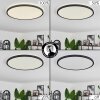 Hooper Ceiling Light LED black, 1-light source