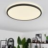 Hooper Ceiling Light LED black, 1-light source