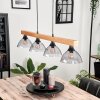 Calle Pendant Light Ecru, black, 4-light sources