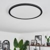 Hooper Ceiling Light LED black, 1-light source