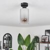 Hunouri Ceiling Light black, 1-light source