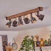 Pehefito Ceiling Light brown, black, 6-light sources