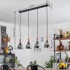 Yadekope Pendant Light Wood like finish, black, 4-light sources