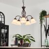 Mosquerito Pendant Light rust-coloured, 5-light sources
