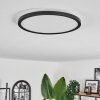 Hooper Ceiling Light LED black, 1-light source