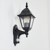 Naofe Outdoor Wall Light black, 1-light source, Motion sensor