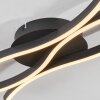Fuliola Ceiling Light LED black, 1-light source