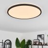 Hooper Ceiling Light LED black, 1-light source