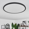 Hooper Ceiling Light LED black, 1-light source