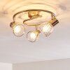 PARADO Ceiling light matt nickel, 3-light sources