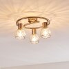 PARADO Ceiling light matt nickel, 3-light sources