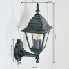 Naofe Outdoor Wall Light green, black, 1-light source