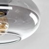 Haikala Ceiling Light clear, Smoke-coloured, 3-light sources