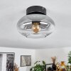 Haikala Ceiling Light clear, Smoke-coloured, 1-light source