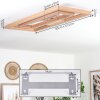 Surisultana Ceiling Light LED Ecru, 2-light sources