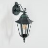 Hongkong Outdoor Wall Light green, black, 1-light source